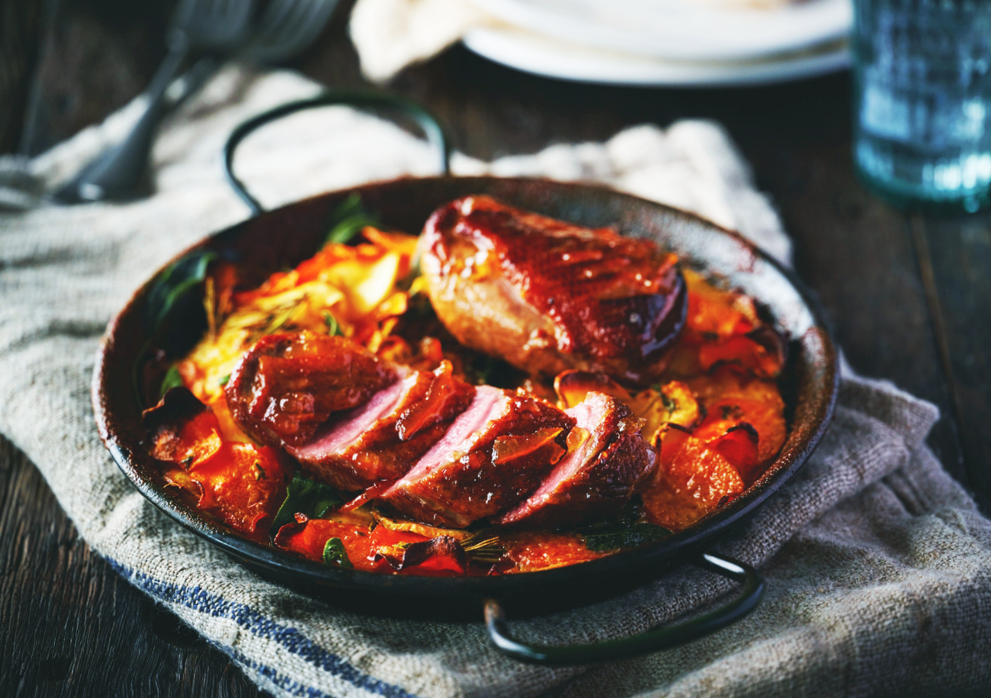 Photograph of a Gressingham meal
